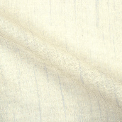 White Textured Premium Sheer Fabric (Width 54 Inches)