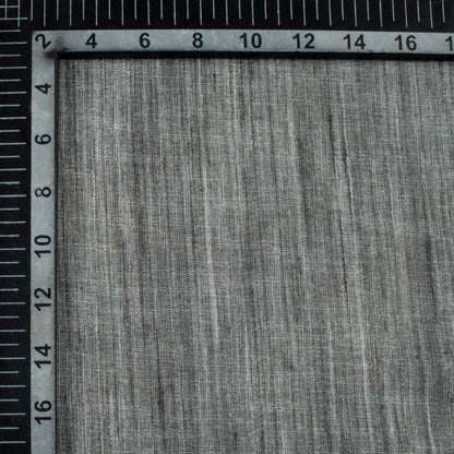 Lava Grey Textured Premium Sheer Fabric (Width 54 Inches)