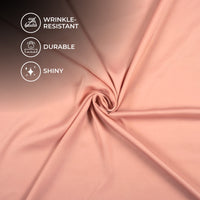 Dusty Pink Plain Imported Satin Fabric