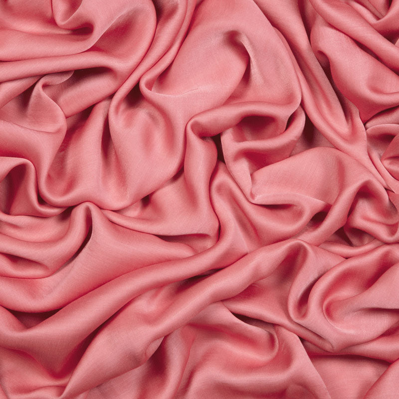 Ballerina Pink Plain Zorba Silk Fabric