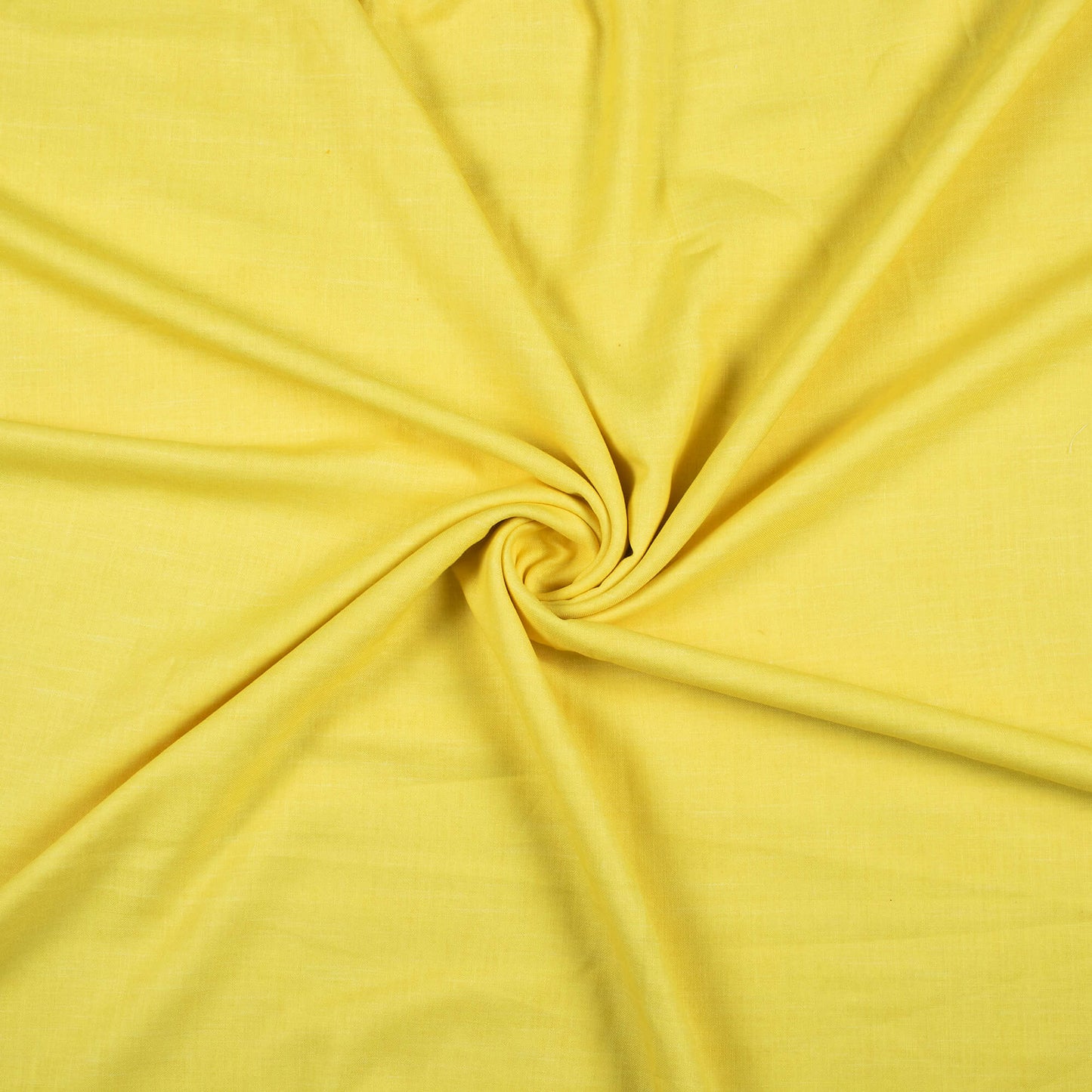 Bumblebee Yellow Texture Pattern Embroidery Digital Print Royal Linen Fabric (Width 56 Inches)