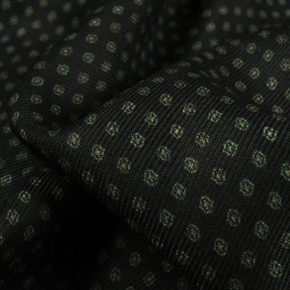 Dark Green Booti Pattern Digital Print Pasmina Fabric
