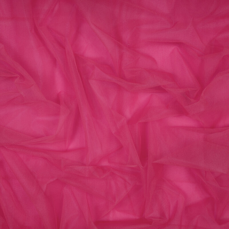 Pink Plain Premium Quality Butterfly Net Fabric