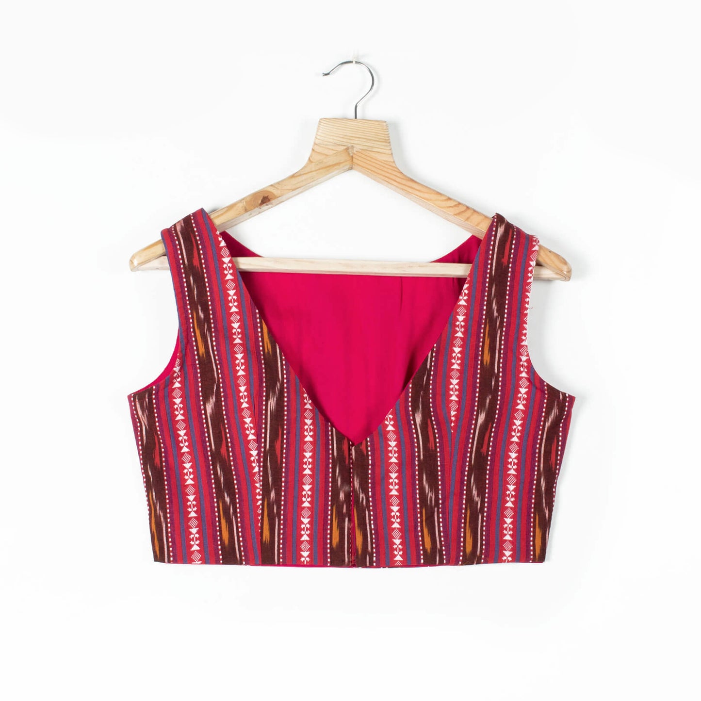 Ikat Cotton Blouse