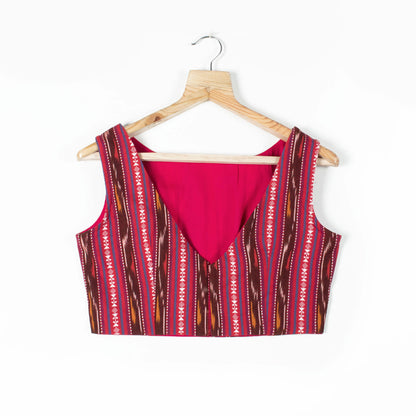 Ikkat Cotton Blouse