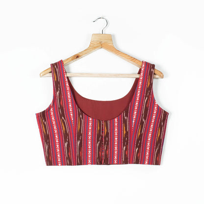 Ikkat Cotton Blouse