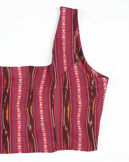 Ikkat Cotton Blouse