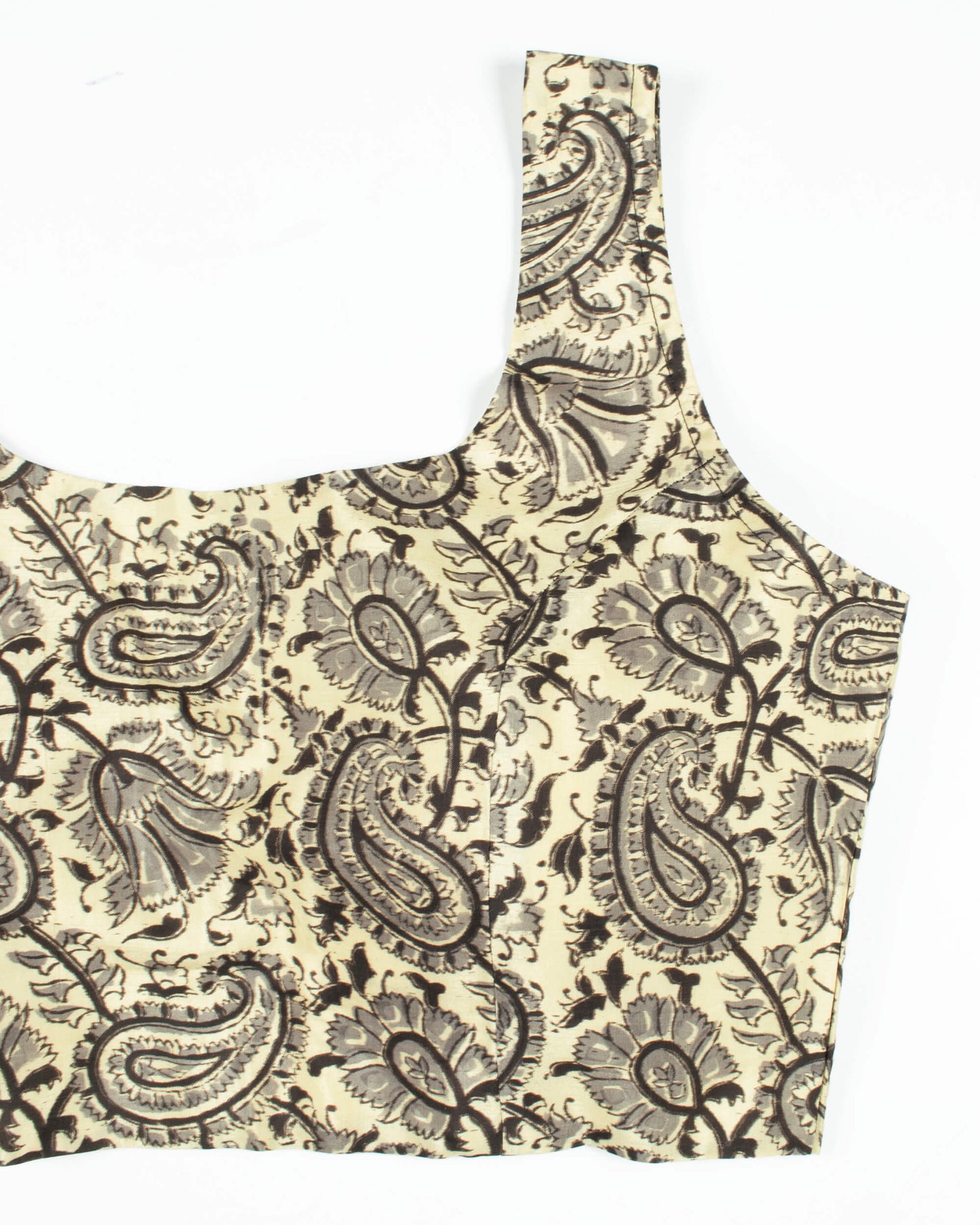 Kalamkrii Printed Silk Blouse