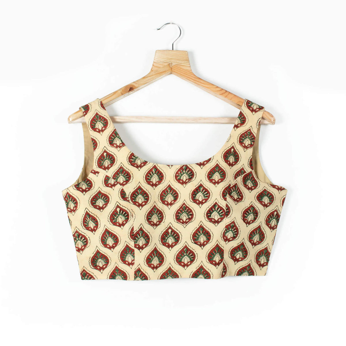 Dabu Printed Cotton Blouse