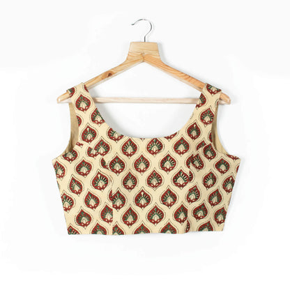 Dabu Printed Cotton Blouse