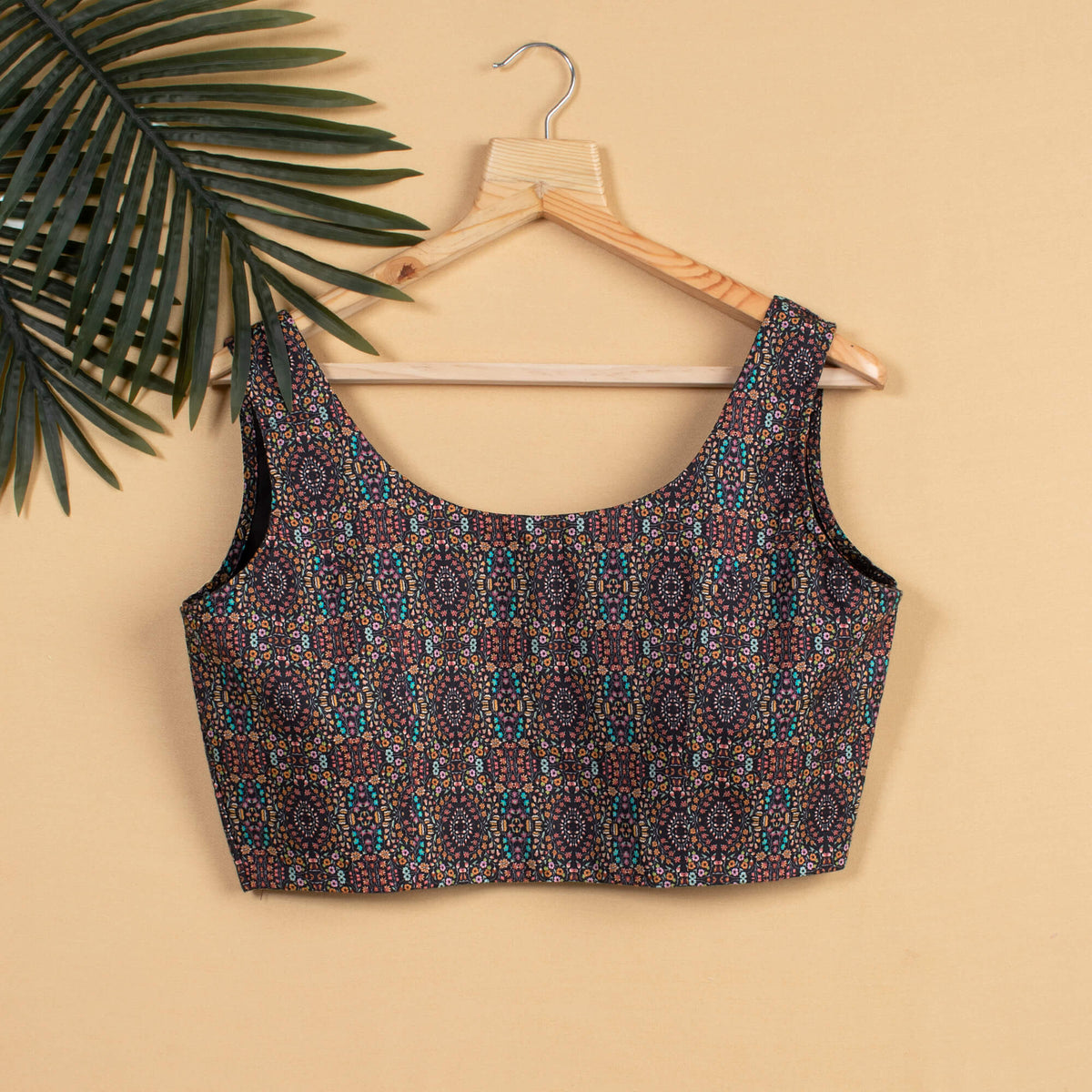 Floral Printed Organic Cotton Blouse