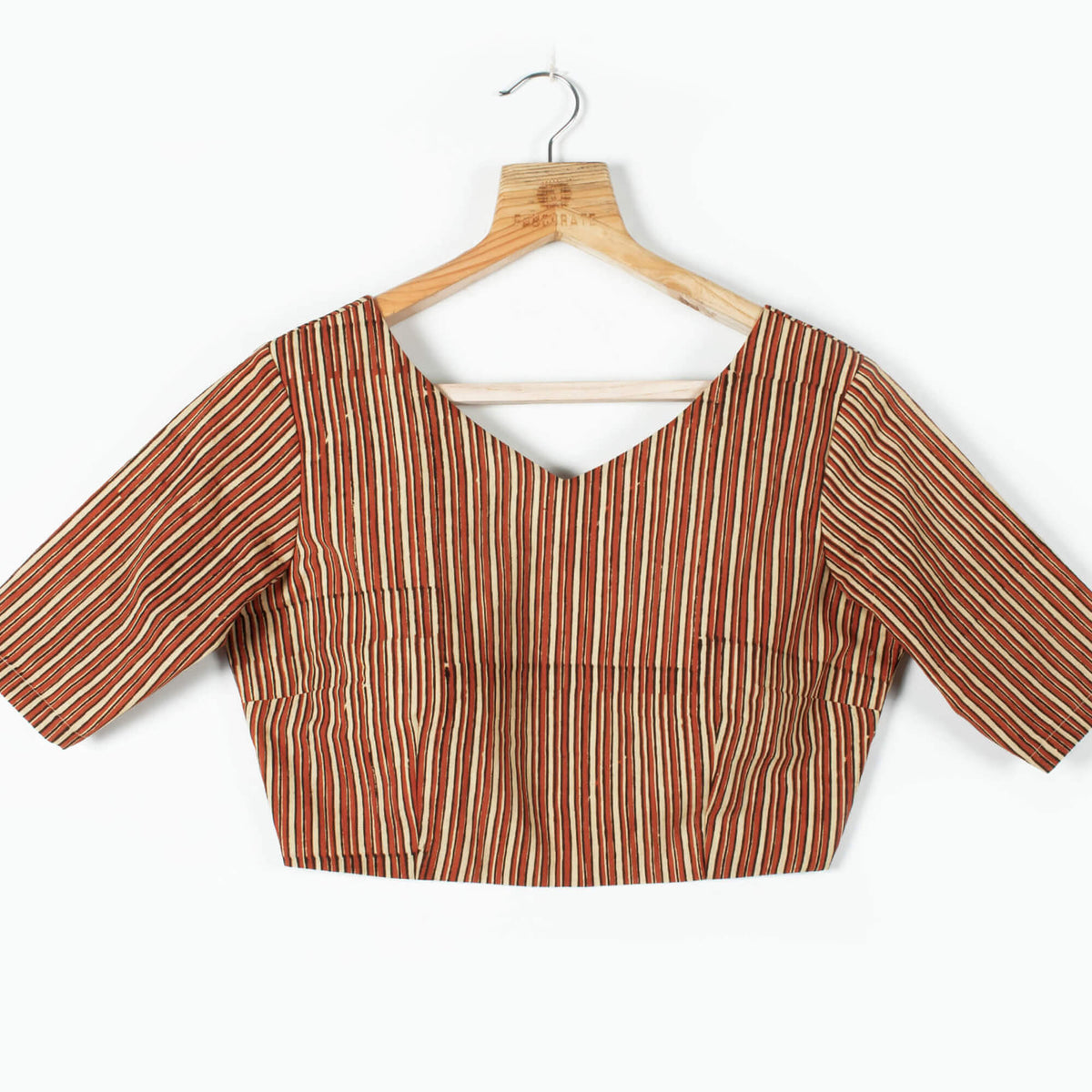 Dabu Printed Cotton Blouse