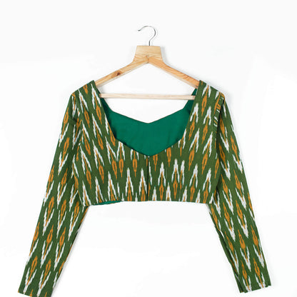 Ikkat Cotton Blouse