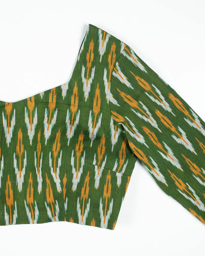 Ikkat Cotton Blouse