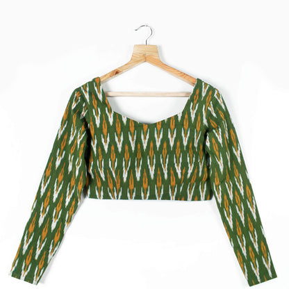 Ikkat Cotton Blouse
