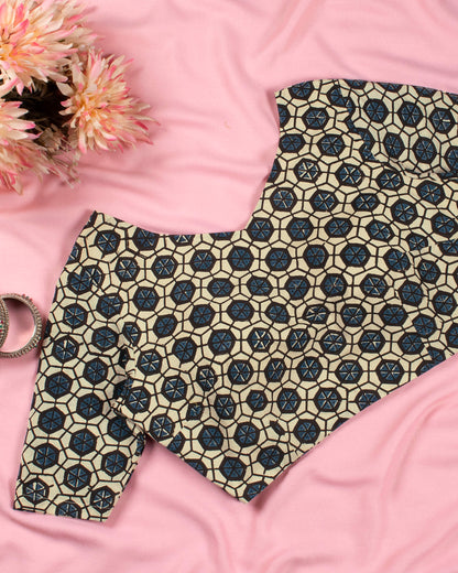 Dabu Printed Cotton Blouse