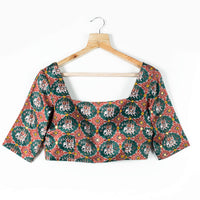 Patolaa Printed Satin Blouse