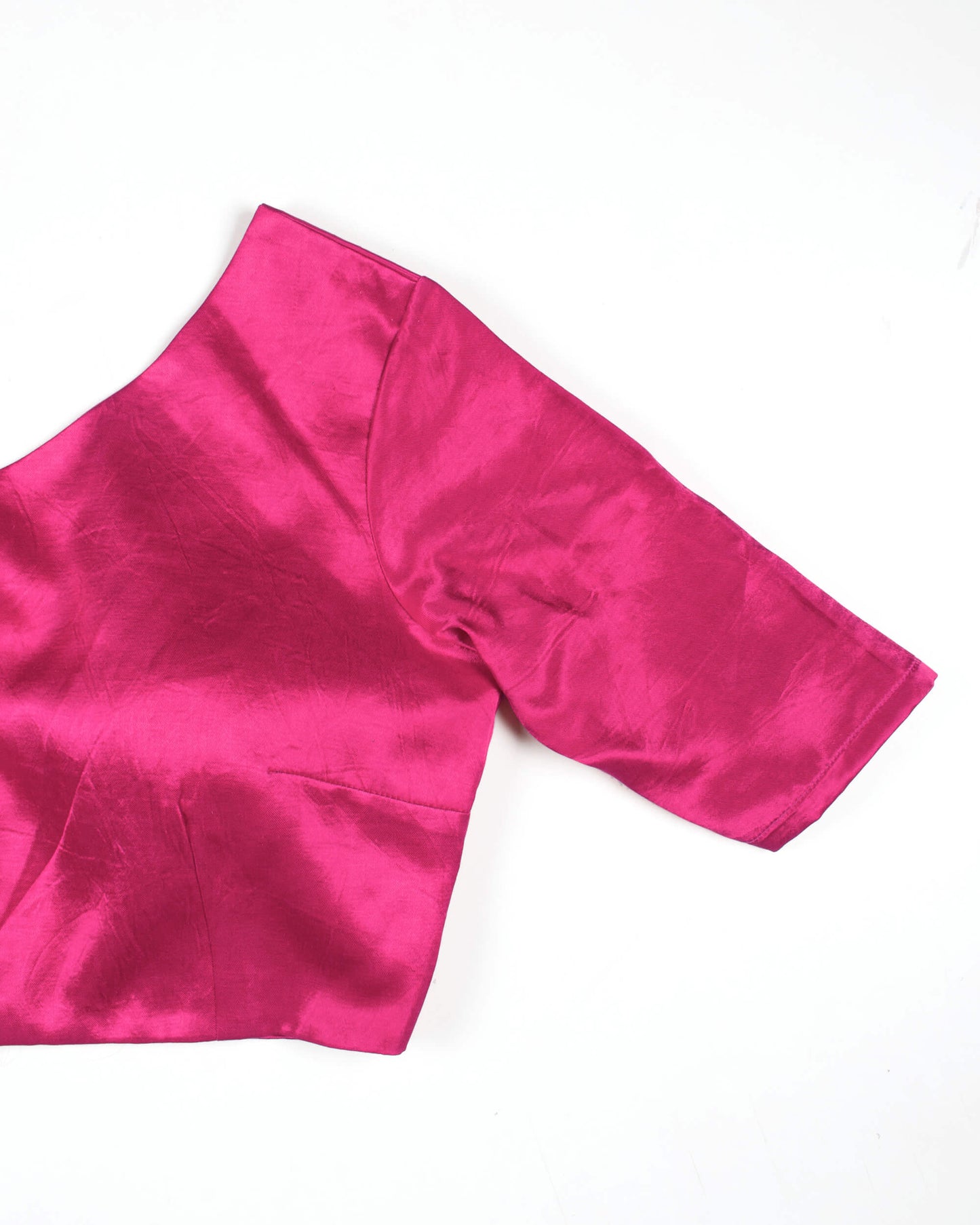 Pink Mashru Silk Blouse