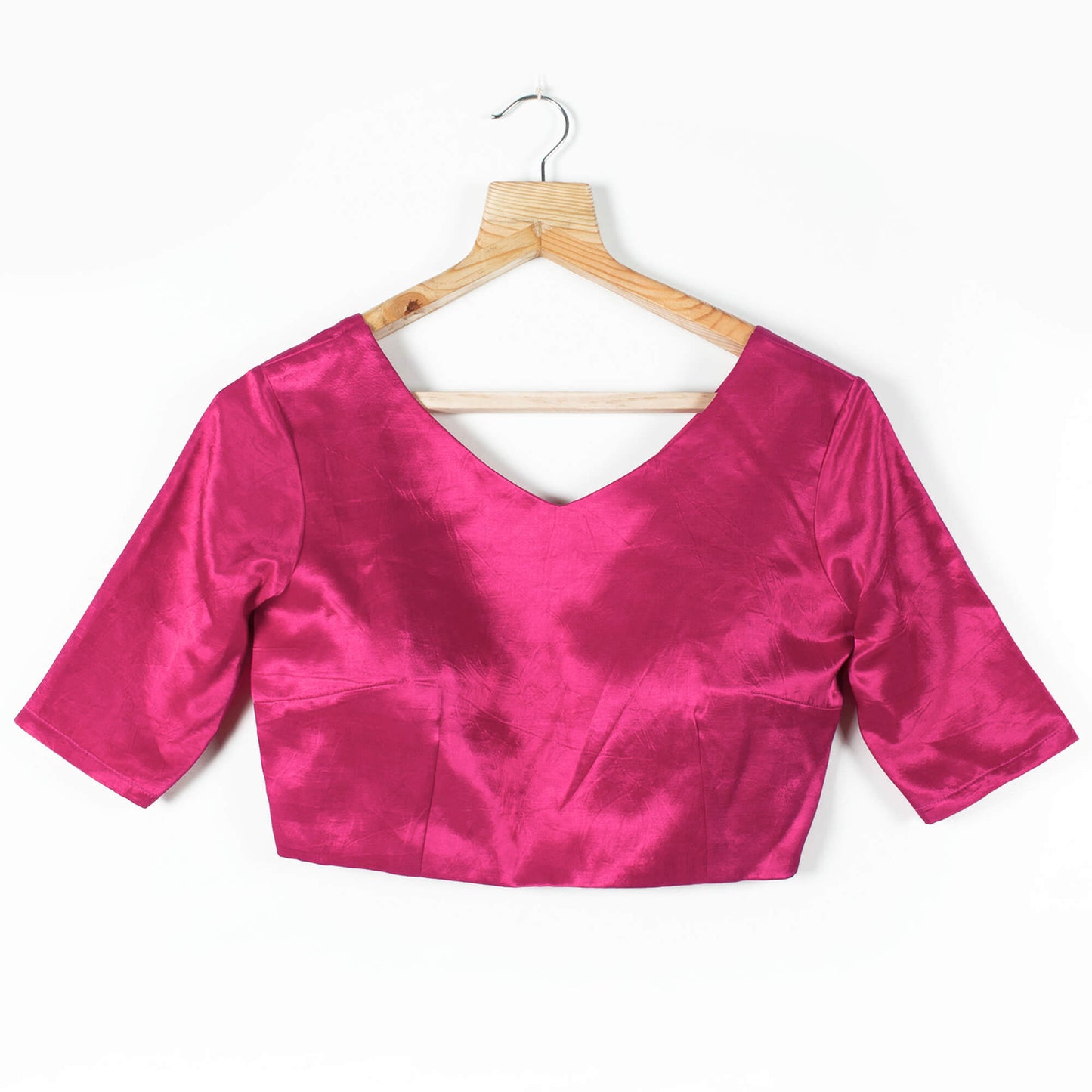 Pink Mashru Silk Blouse