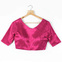 Pink Mashru Silk Blouse