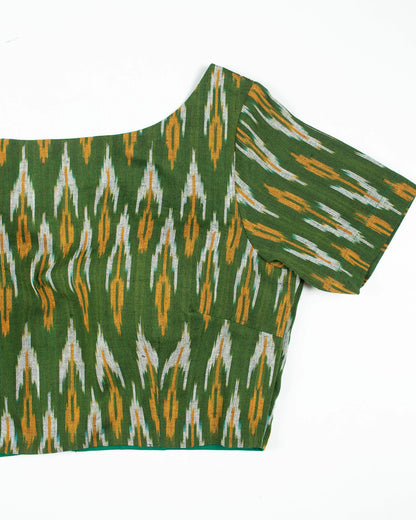 Ikkat Cotton Blouse