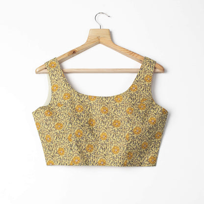 Floral Printed Cambric Blouse