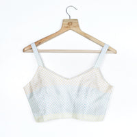 Polka Dots Printed Strappy Blouse