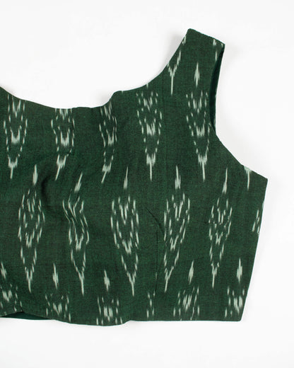 Ikkat Cotton Blouse