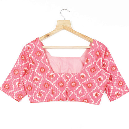 Bandhanii Printed Sequins Crepe Blouse