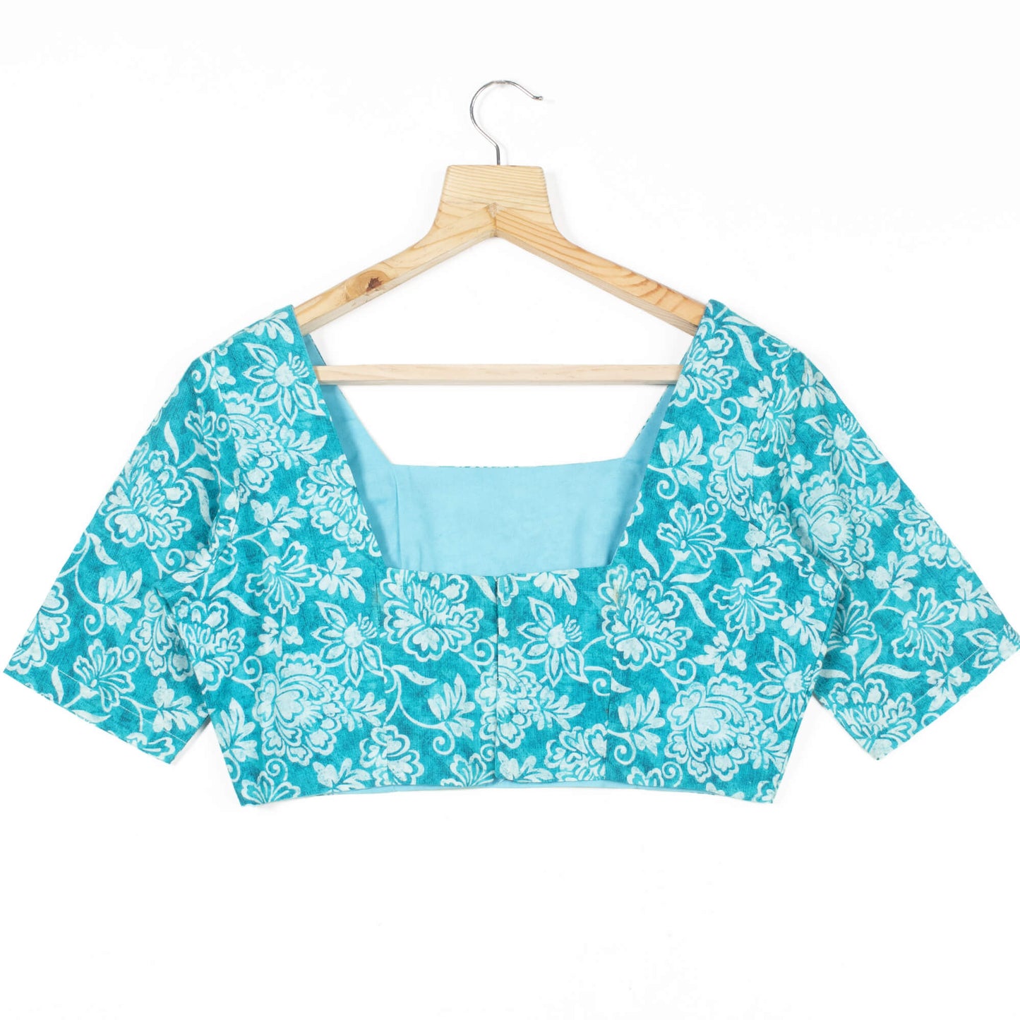 Floral Printed Cambric Blouse