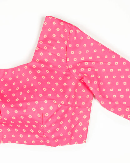 Bandhanii Printed Crepe Blouse