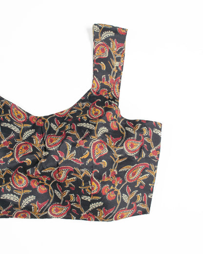 Paisley Printed Viscose Muslin Blouse