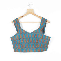 Paisley Printed Cambric Blouse