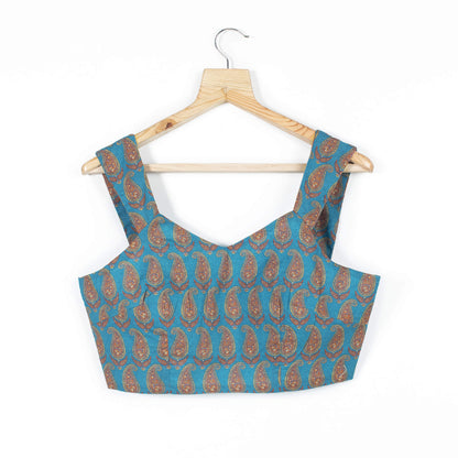 Paisley Printed Cambric Blouse