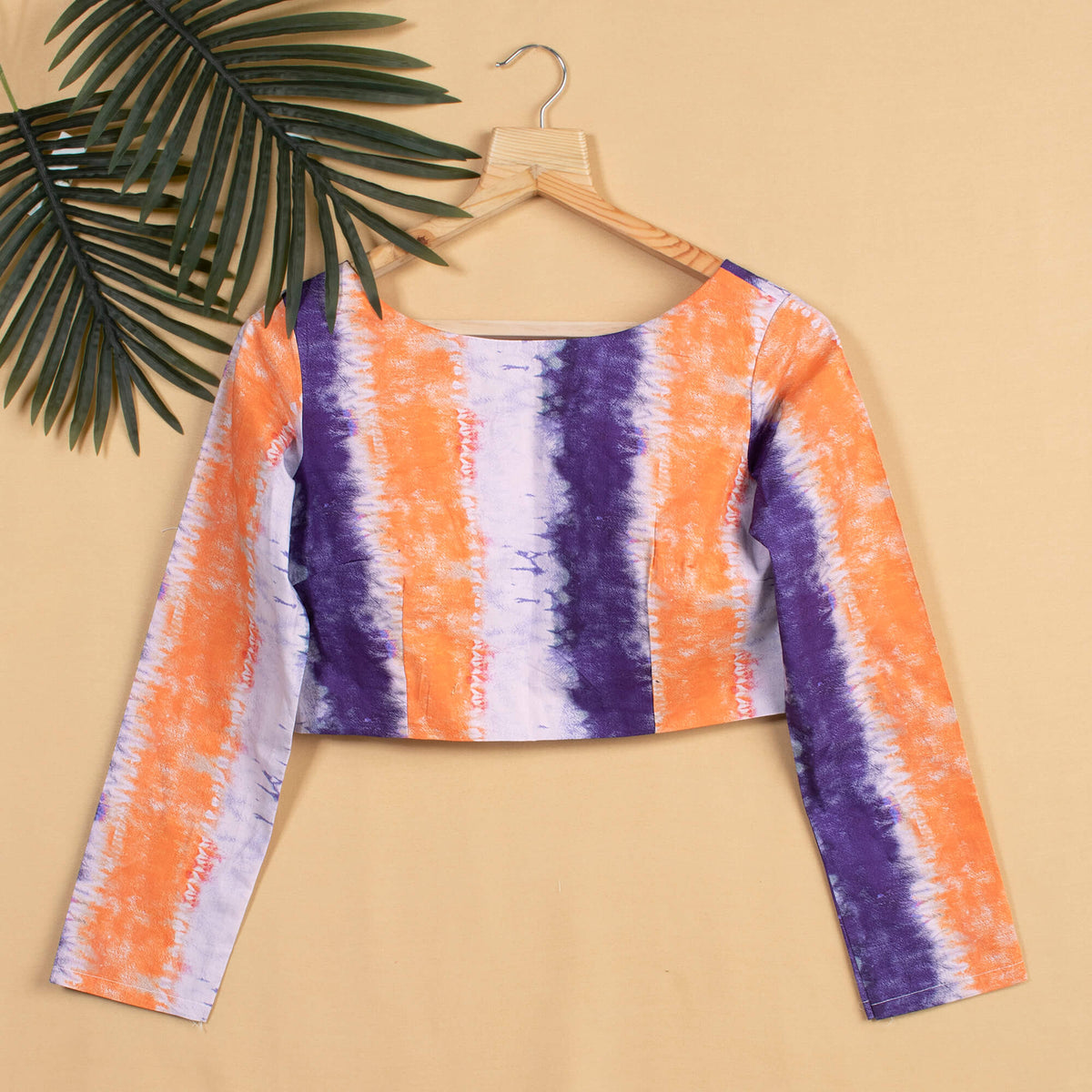 Shiiborii Printed Poplin Blouse