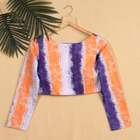 Shiiborii Printed Poplin Blouse