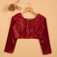 Floral Velvet Blouse