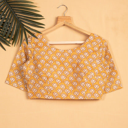 Ethnic  Floral Cotton Blouse