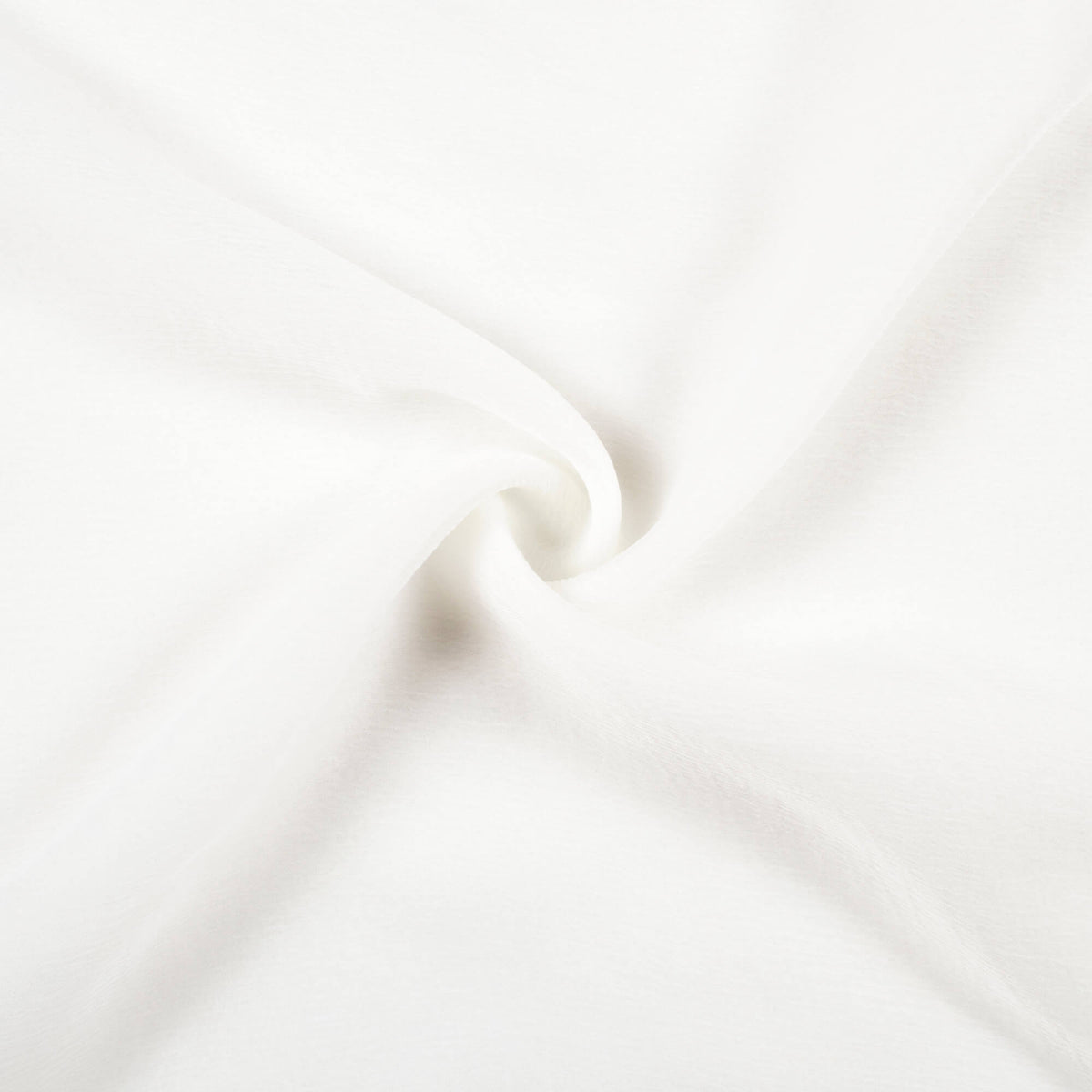 White Plain Dyeable Bemberg Chiffon Fabric