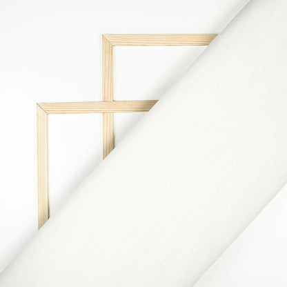 White Plain Dyeable Cotton Mulmul Fabric