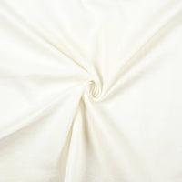 White Plain Dyeable Glazed Cotton Fabric