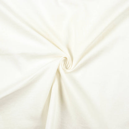 White Plain Dyeable Glazed Cotton Fabric