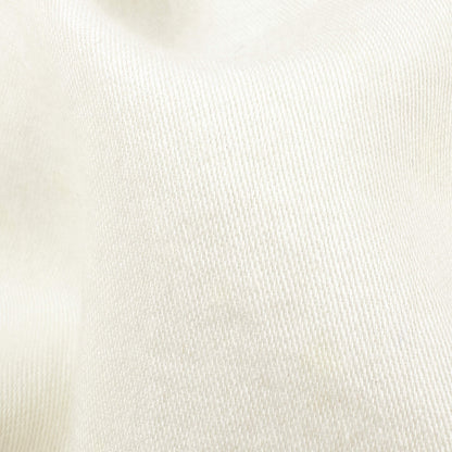White Plain Dyeable Glazed Cotton Fabric