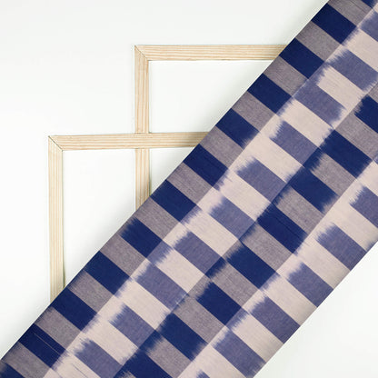 Pre-Washed Pochampally Double Ikat Cotton Fabric
