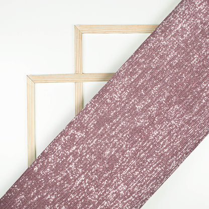 Dusty Pink Premium Sequins Imported Mesh Net Fabric (Width 60 Inches)