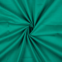 Pine Green Plain Cotton Cambric Fabric - Fabcurate