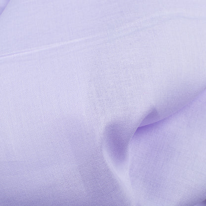 Pale Lavender Plain Cotton Cambric Fabric