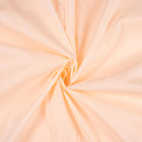 Pale Peach Plain Cotton Cambric Fabric