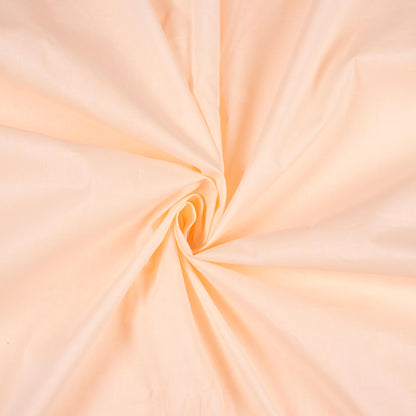Pale Peach Plain Cotton Cambric Fabric