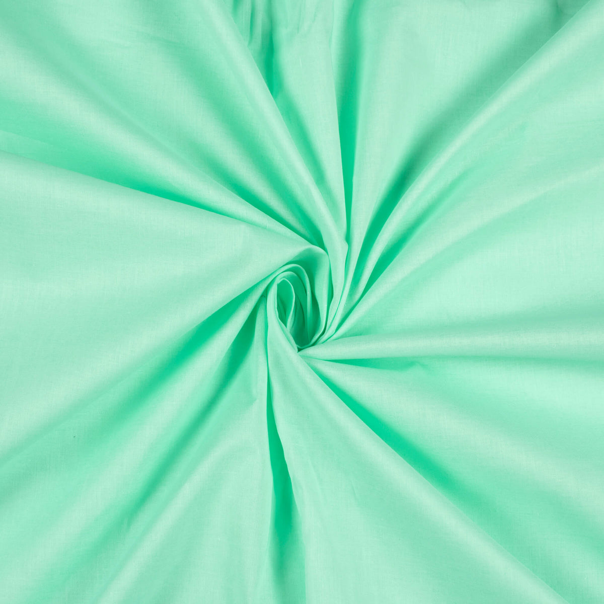 Mint Green Plain Cotton Cambric Fabric